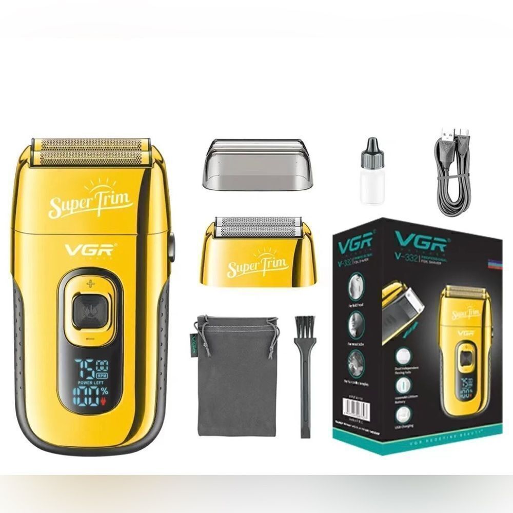 Men's Professional Rechargeable Electric Shaver Trimmer Razor Hair Beard Shaving